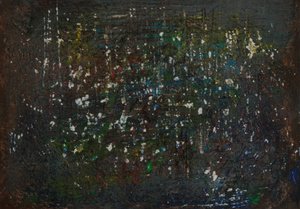 Abstrait sombre et éclatant - Dale Hefer