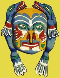 Masque de théâtre japonais - Dan Escott