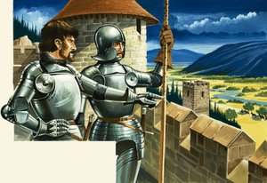 Vue sur les remparts - Dan Escott