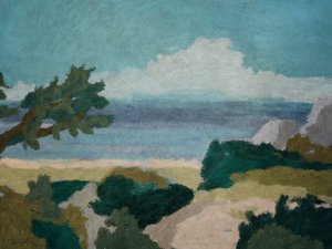 Vue sur la falaise - Dan Hobday