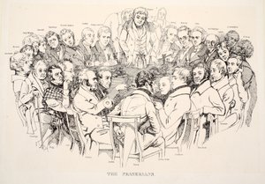 Les Fraserians, pub. 1835 - Daniel Maclise