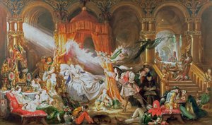La Belle au bois dormant - Daniel Maclise