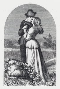 Illustration pour le poème de Tennyson, La Princesse - Daniel (after) Maclise