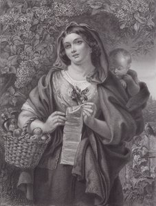 Le Chanteur de Ballades - Daniel (after) Maclise