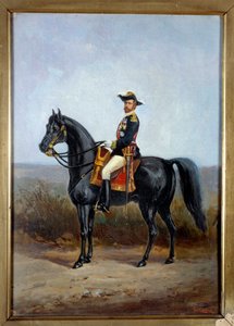 Portrait équestre du général Georges Boulanger (1837-1891), homme politique - Daniel Alexander Williamson