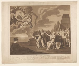 Allégorie sur le mariage (probablement) de Frédéric-Guillaume III de Prusse avec Louise de Mecklembourg-Strelitz, 1793