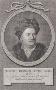 Portrait de Friedrich Ludwig Hermann Muzel - Daniel Berger