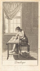 Pénélope - Daniel Berger after Daniel Nikolaus Chodowiecki