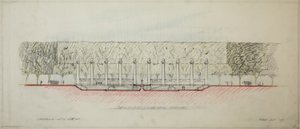 Potomac Round Point, Washington D.C., croquis de section, 1909