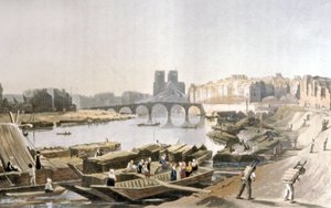Notre-Dame, Île de la Cité, Île Saint-Louis et le Pont de la Tournelle - Daniel Havell