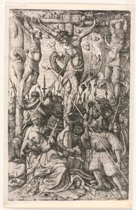 Le Calvaire, vers 1520 - Daniel Hopfer