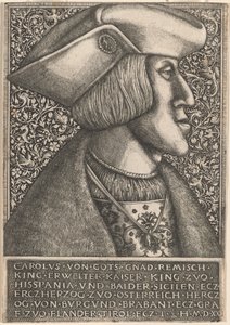 Empereur Charles V - Daniel Hopfer and Hieronymus Hopfer