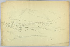 Bald Knob, depuis la fin de Waterville Road, chez les Gurley