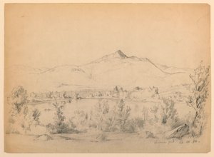 Étang et Montagne de Chocorua, New Hampshire - Daniel Huntington