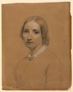 Dessin, Sarah E. Richards, sœur, 1841 - Daniel Huntington