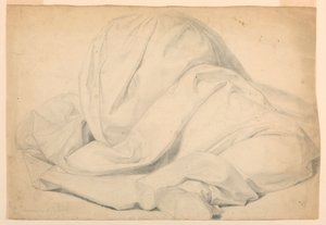 Dessin, étude pour la "Communion des malades", 1844-45 - Daniel Huntington