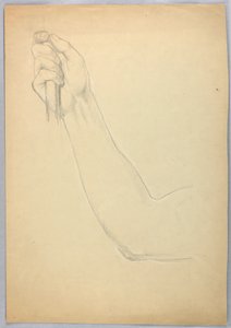 Dessin, étude pour le double de "C", 1850 - Daniel Huntington