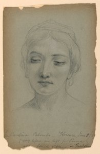 Dessin, étude pour "The Goldsmith", 5 juin 1883 - Daniel Huntington