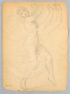 Dessin, étude pour l