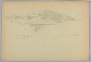 Esquisse de paysage, Mont Desert, Maine - Daniel Huntington