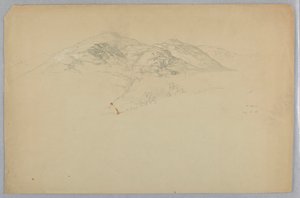 Esquisse de paysage, Mont Desert, Maine - Daniel Huntington