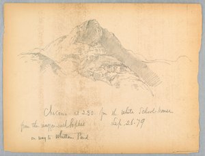Mont Chocorua en route vers Whitton Pond - Daniel Huntington