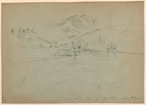 Mont Washington, Mont Madison et Mont Adams depuis le pont, au nord de Gorham, New Hampshire - Daniel Huntington