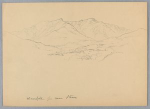 Mont Mansfield près de Stowe, Vermont - Daniel Huntington