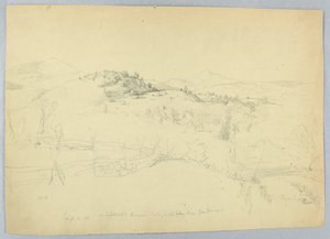 Sur la Route la Plus Haute vers Chocorua, Regardant vers le Nord, Près de Canas Pond - Daniel Huntington