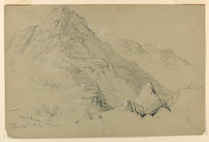 En montant, sommet de Chocorua, regardant vers le nord - Daniel Huntington