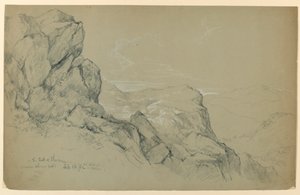 Au sommet de Chocorua - Daniel Huntington