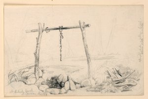 Cheminée extérieure, North Conway, New Hampshire - Daniel Huntington