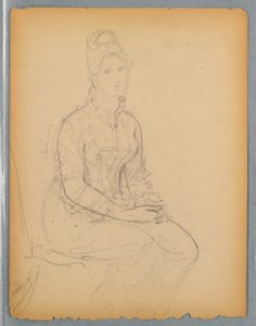 Femme assise - Daniel Huntington