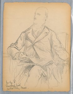 Esquisses pour le portrait de M. Winthrop pour la société historique, Mass. - Daniel Huntington