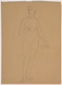 Femme nue debout
