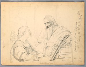Étude pour "Leçon Sacrée"