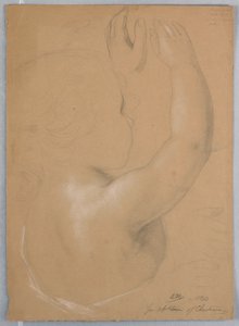 Étude pour un duplicata de "Répétition de Christiana" - Daniel Huntington