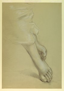 Étude de pieds pour "Justice et Paix"