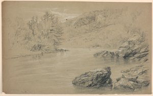 La rivière Androscoggin à Gorham, New Hampshire - Daniel Huntington
