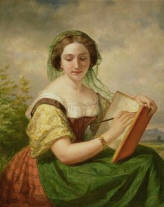 Le Dessinateur, Portrait de Mademoiselle Rosina