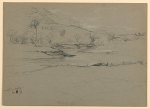 Vue des montagnes, en route vers Cambridge, Vermont - Daniel Huntington