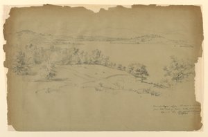 Lac Winnipesaukee, Chocorua au loin - Daniel Huntington