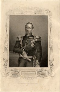 Portrait du prince Mikhaïl Dmitrievitch Gortchakov 1795-1861, 1856 - Daniel John Pound