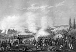 Bataille de Talavera, Espagne, 27-28 juillet 1809 vers 1857 - Daniel John Pound