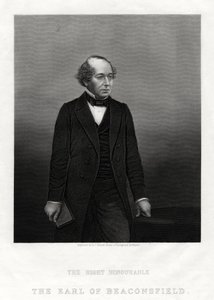 Benjamin Disraeli, comte de Beaconsfield, Premier ministre, 1880 - Daniel John Pound