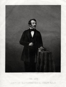 David Livingstone, missionnaire écossais et explorateur africain, 1880