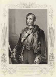 Comte de Cardigan (gravure) - Daniel John. Pound