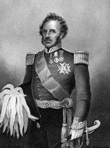 Général Sir De Lacey Evans, soldat britannique