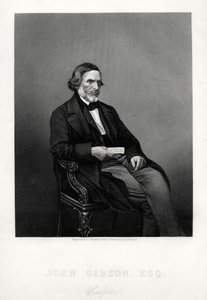 John Gibson, 1790-1866, sculpteur britannique, vers 1880 - Daniel John Pound