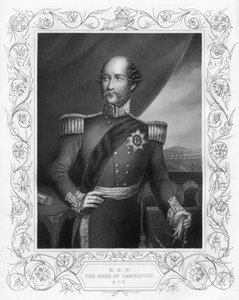 Prince George 1819-1904, duc de Cambridge, 1857